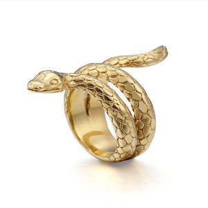 Punk Hip Hop Style Cobra Shape Men’s Ring Jewelry