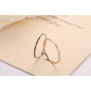 1mm Titanium Band Knuckle Stacking Midi Rings for Women Girls Comfort Fit