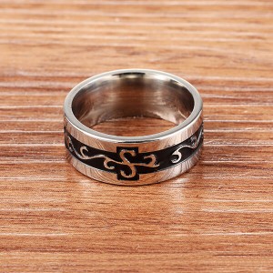 Wholesale Women and Mens Jewelry Simple Hip Hop Fashion Stainless Steel Rings