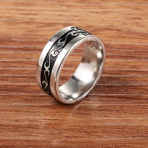 Wholesale Women and Mens Jewelry Simple Hip Hop Fashion Stainless Steel Rings