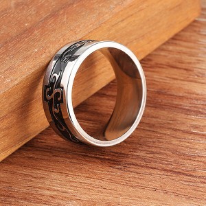 Wholesale Women and Mens Jewelry Simple Hip Hop Fashion Stainless Steel Rings