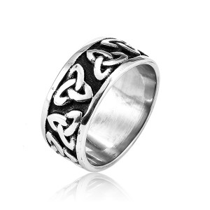 Hot Sell Custom Design Cheap Jewelry Vintage Stainless Steel Rings