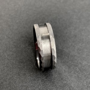 Wholesale 8mm Mens Blank Tungsten Carbide Wedding Ring For Inlay