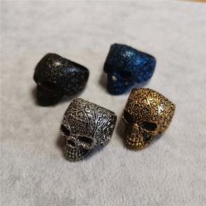 Punk Skull Men’s Rings European And American Creative Stainless steel Ring Jewelry Wholesale