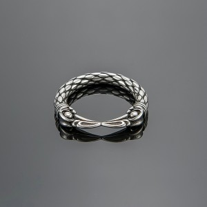 Silver Wave Rings Twist Knot Band Stackable Rings Stainless Steel Simple Thumb Cute Love Gold Rings