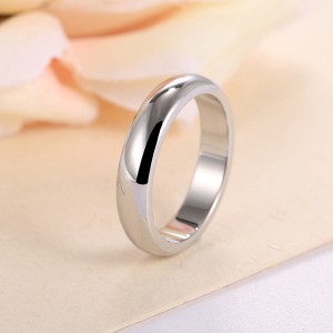 Multi-Color Selection of Simple Titanium Steel Rings for Men and Women