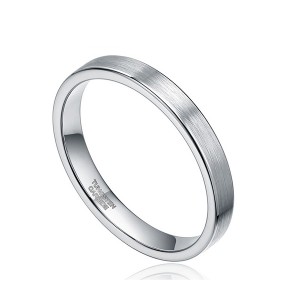 Wholesale Price Antler Inside Tungsten Ring - Fashion Classic 6mm Tungsten Steel Natural Frosted Ring for Mens – Ouyuan