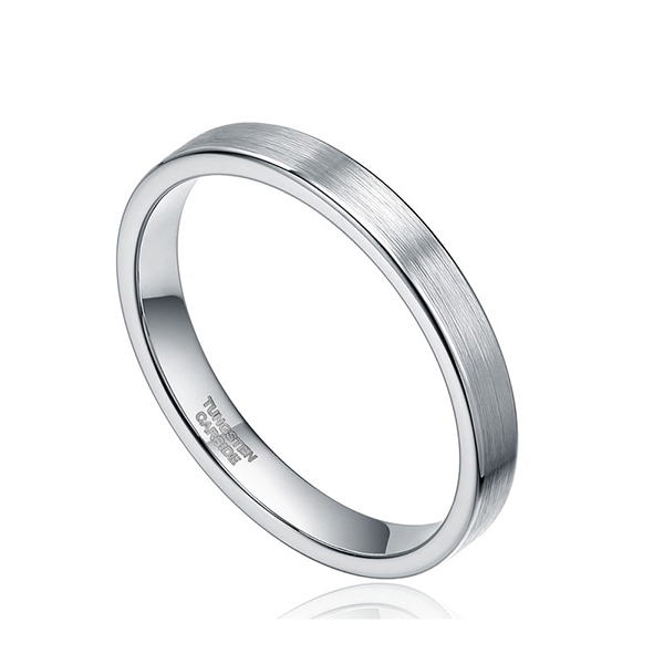 Online Exporter Furnace Tungsten Ring - Fashion Classic 6mm Tungsten Steel Natural Frosted Ring for Mens – Ouyuan