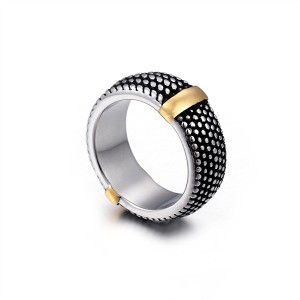 Personality Creative Stainless Steel Titanium Forged Ring