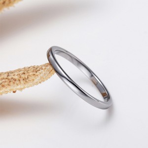 2mm Tungsten Steel Prime Comfort Fit Unisex Wedding Band Ring