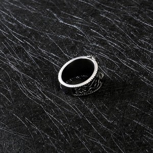 Benedict Exorcism Stainless Steel Ring Demon Protection Ghost Hunter