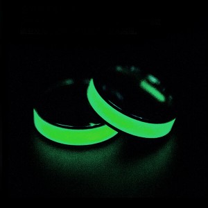 Cool Style Glow In The Dark Luminous Tungsten Rings For Men