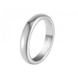 Fashionable Jewelry Silver tungsten fashion ring 6mm Mens Womens Tungsten Carbide Ring Comfort Fit