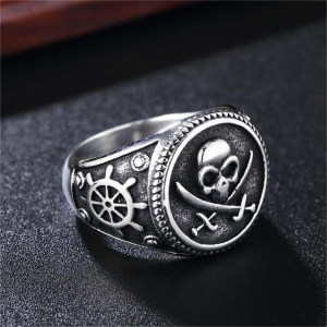 New Creative Punk Stainless Steel Skeleton Skull Finger Unique Rings Men Women