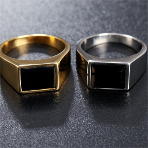 Wholesale Simple personality stainless steel rings fashion jewelry titanium couple rings