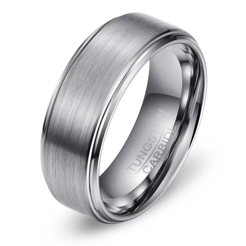 Wholesale Price China Tungsten Carbide Rings Aliexpress - High Quality design your own tungsten jewelry silver rings fine jewelry rings for boys rings – Ouyuan