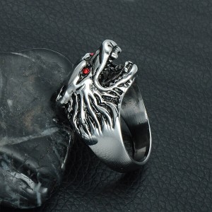 Stainless Steel Sugar Day Of The Dead for Men Women Gothic Mens Jewelry Biker Cool Ring