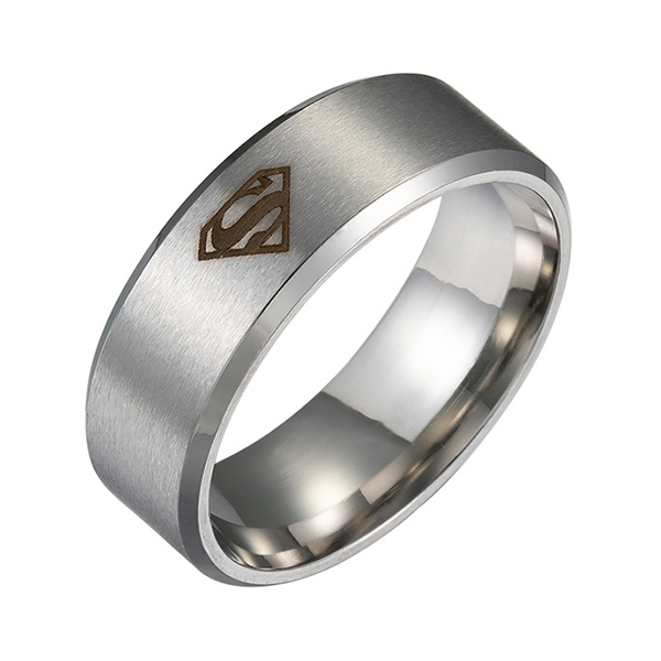 Size 12 Details about   BATMAN & SUPERMAN Two-Tone Tungsten Carbide Ring 