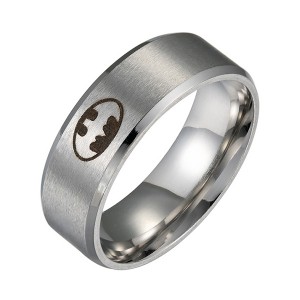 Batman Ring Tungsten 4 Colors Mens Unisex Superhero Cool Guy Rings