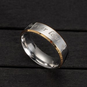 Tungsten Rings for Free Personalized Engraved High Polished Bevelled Edge Both Outside and Inside