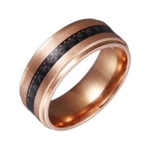 Tungsten Carbide Rings for Men Women Single Bands Domed Sandblasted Finish Comfort Fit