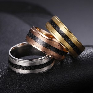 Tungsten Carbide Rings for Men Women Single Bands Domed Sandblasted Finish Comfort Fit