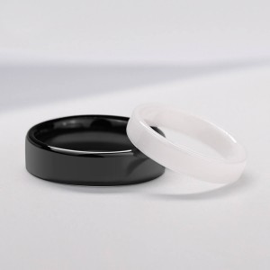 Wholesale Fashion Men’s Jewelry Rings Black Hi-Tech Ceramic Rings for Men and Women