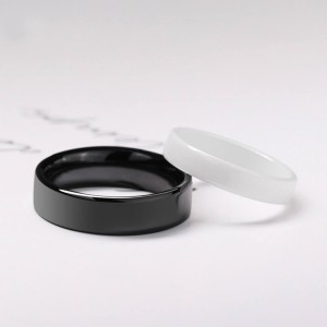 Wholesale Fashion Men’s Jewelry Rings Black Hi-Tech Ceramic Rings for Men and Women