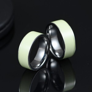 Cool Style Glow In The Dark Luminous Tungsten Rings For Men