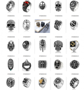 Plated Mens Stainless Steel Masonic Large Size Stainless Steel Women Men Rings