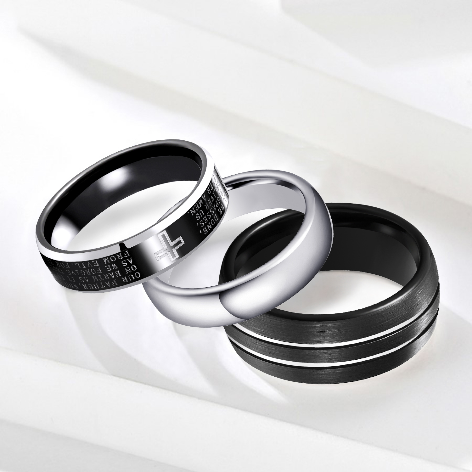 Men’s Tungsten Fashion Rings